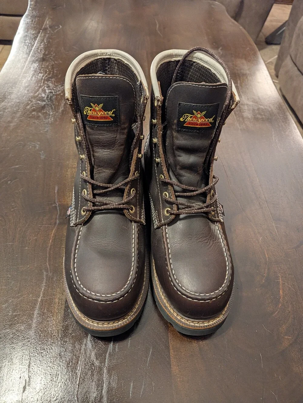Thorogood Men's Flyway USA Waterproof Work Boots - Soft Toe